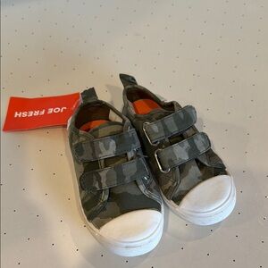 NWT Joe Fresh Kids Camouflage Sneakers size 8 Nordstrom
